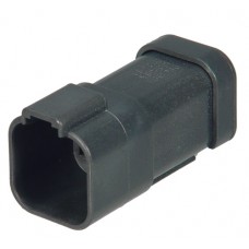 27906C - 6 circuit female DT housing. (1pc)